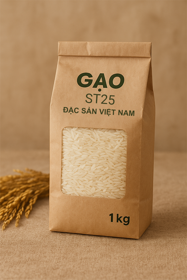 Cơm gạo ST25 dẻo thơm mùi lá dứa vị ngọt tự nhiên