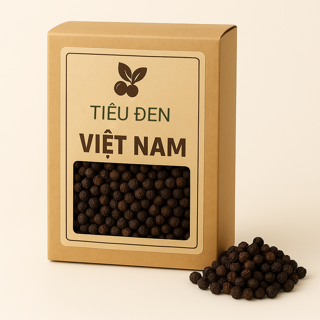 Hạt tiêu đen Việt Nam xuất khẩu chất lượng cao